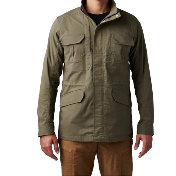 5.11 Tactical Other - 5.11 Tactical Series Army Green Full Zip Size Medium Watch Jacket Men’s Pockets